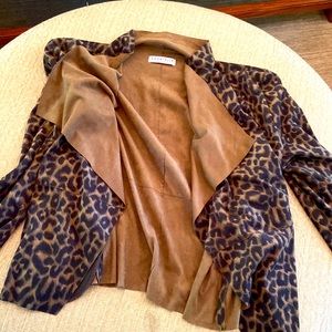 Leopard print jacket